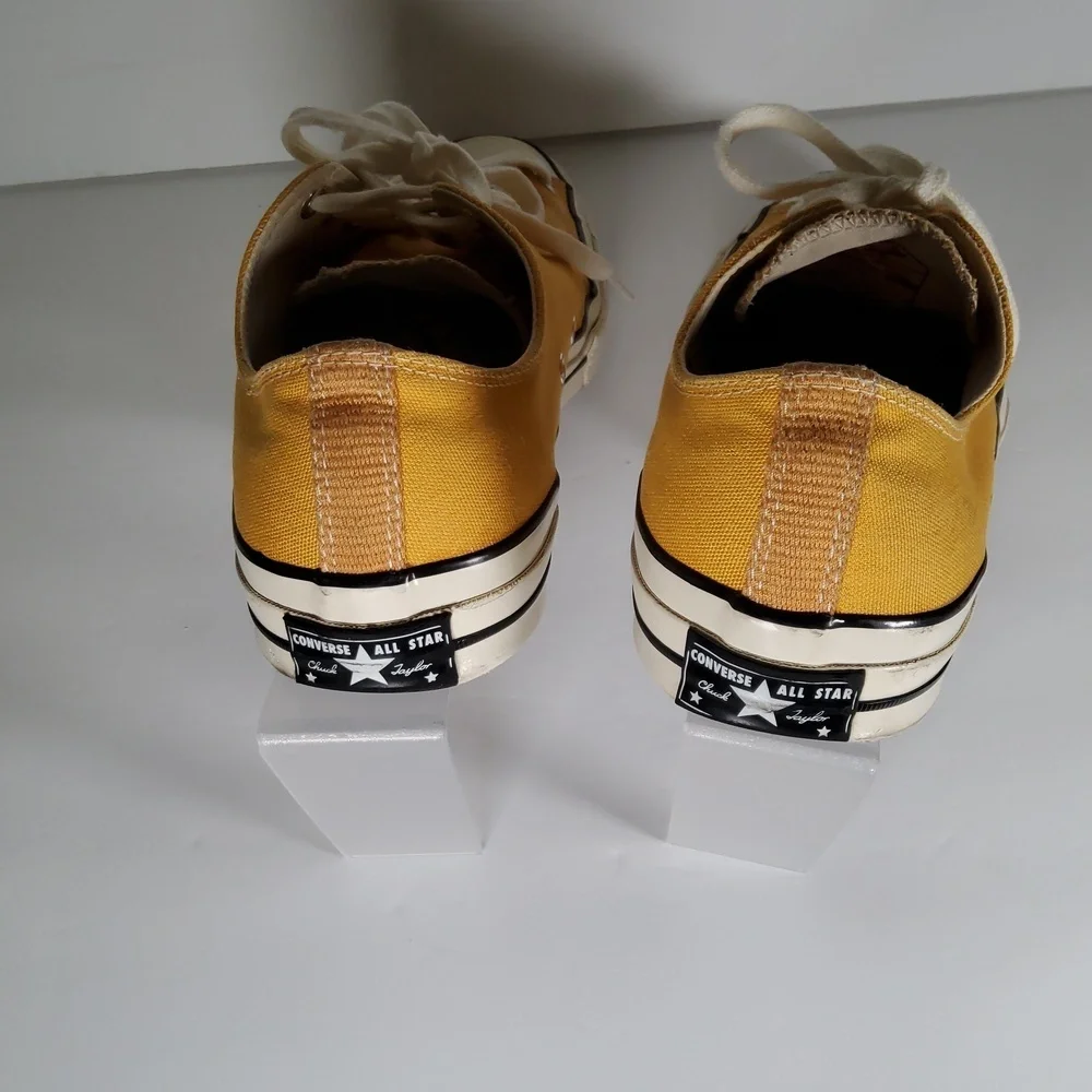 Converse Yellow Canvas Shoes with White Accents - Picture 10 of 10